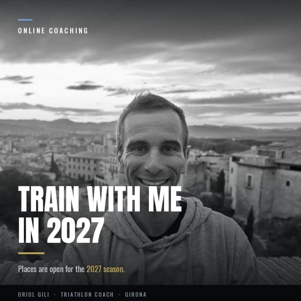 Oriol Gili, online triathlon coach, in Girona - places open for the 2027 season Leyenda: Coaching places for the 2027 season are open. First video call is free.